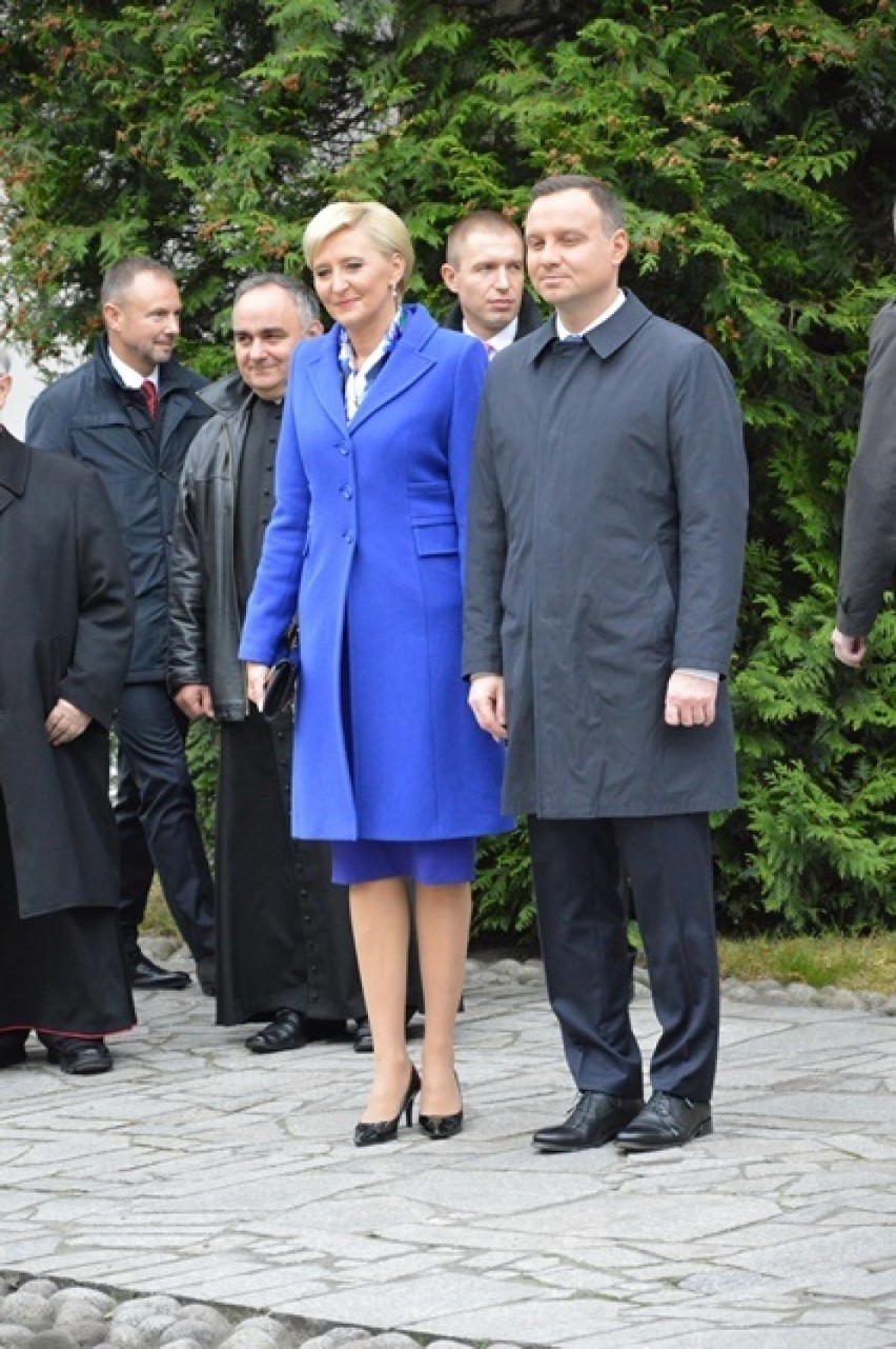Prezydent Andrzej Duda zasadził lipę w Starym Sączu
