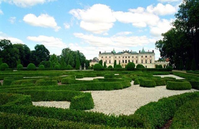 ogród Branickich w Białymstoku