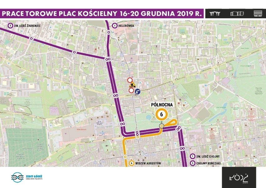 Zmiany w MPK. Uwaga! Od poniedziałku niektóre linie tramwajowe pojadą zmienionymi trasami