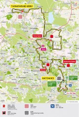 Tour de Pologne 2016: utrudnienia na drogach powiatu będzińskiego [MAPA]