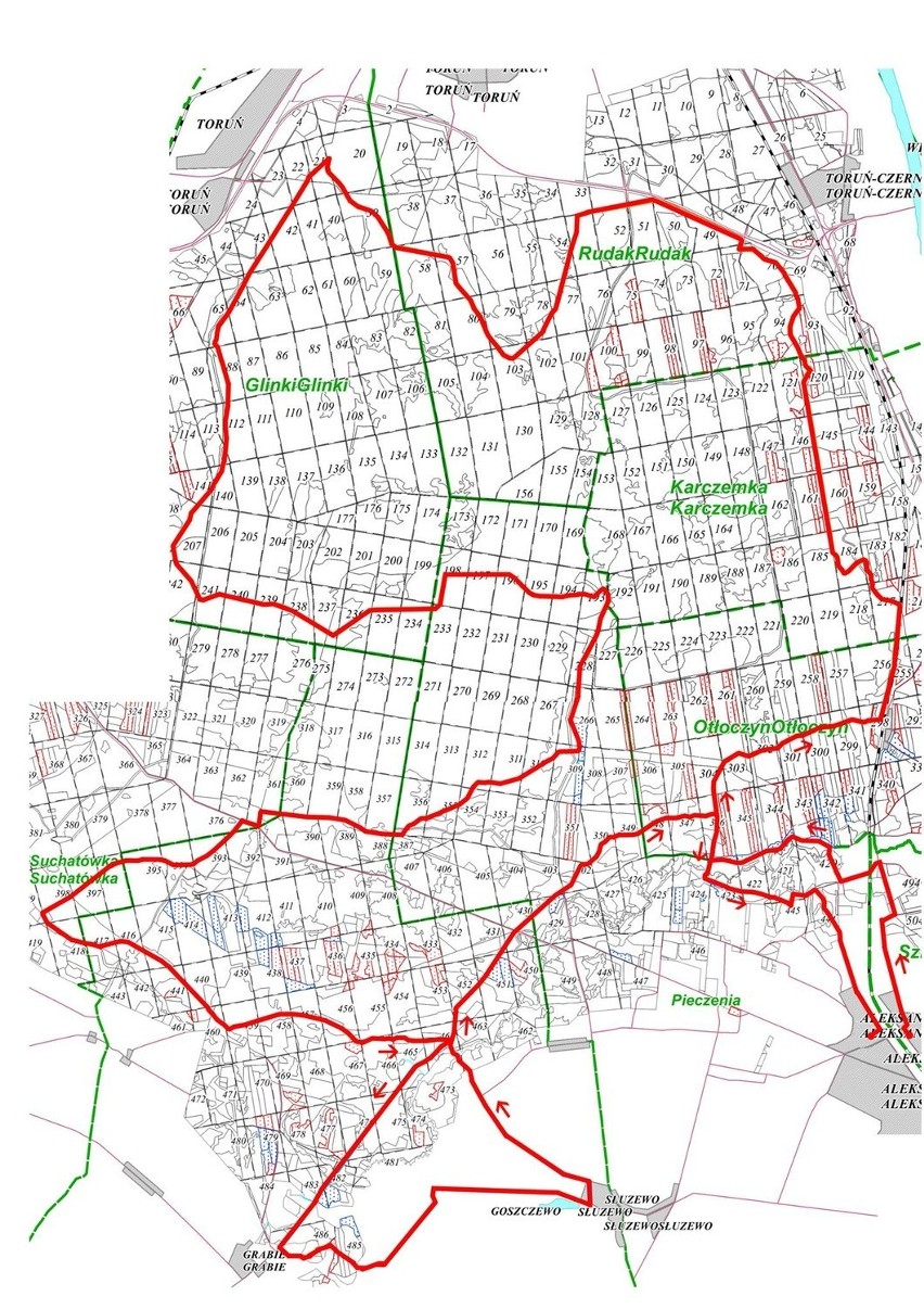 Trasa utramaratonu (ok. 78 km)