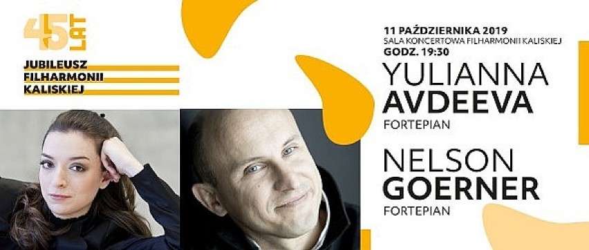 Yulianna Avdeeva i Nelson Goerner na jubileusz Filharmonii...