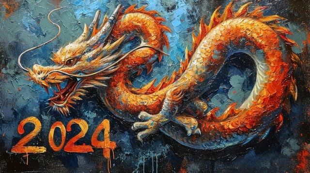 Chińczycy 10 lutego 2024 roku witają Nowy Rok!