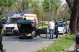 Wypadek na Powstańców Śląskich w Legnicy