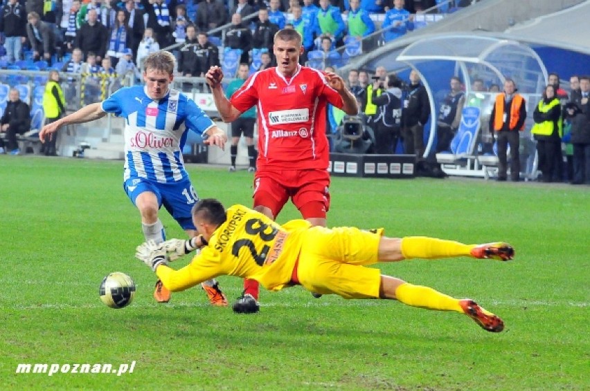 Górnik przegrał z Lechem 0:1