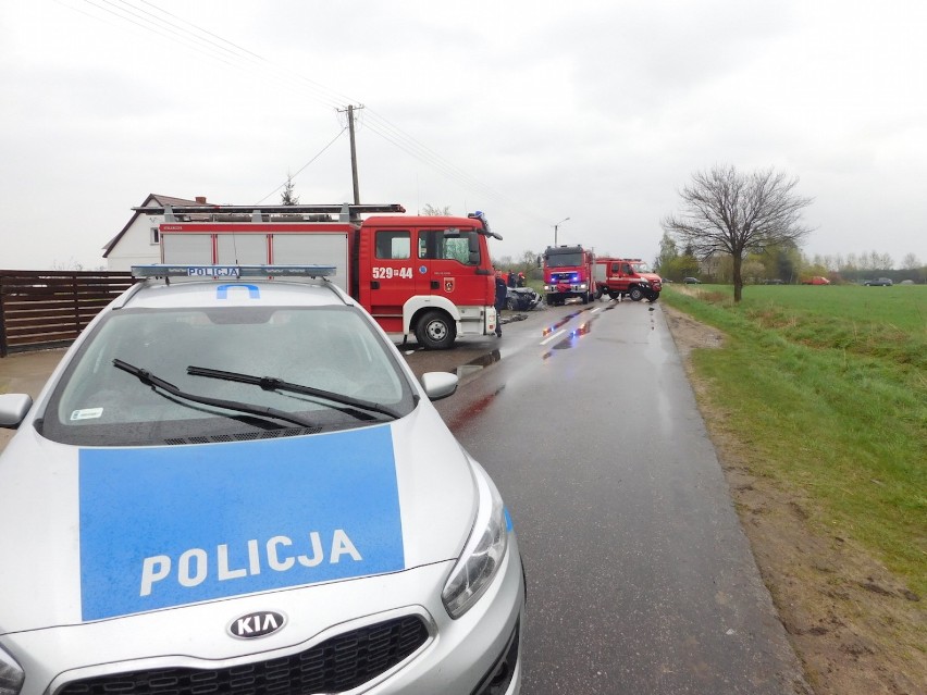 Wypadek w Gościejewie