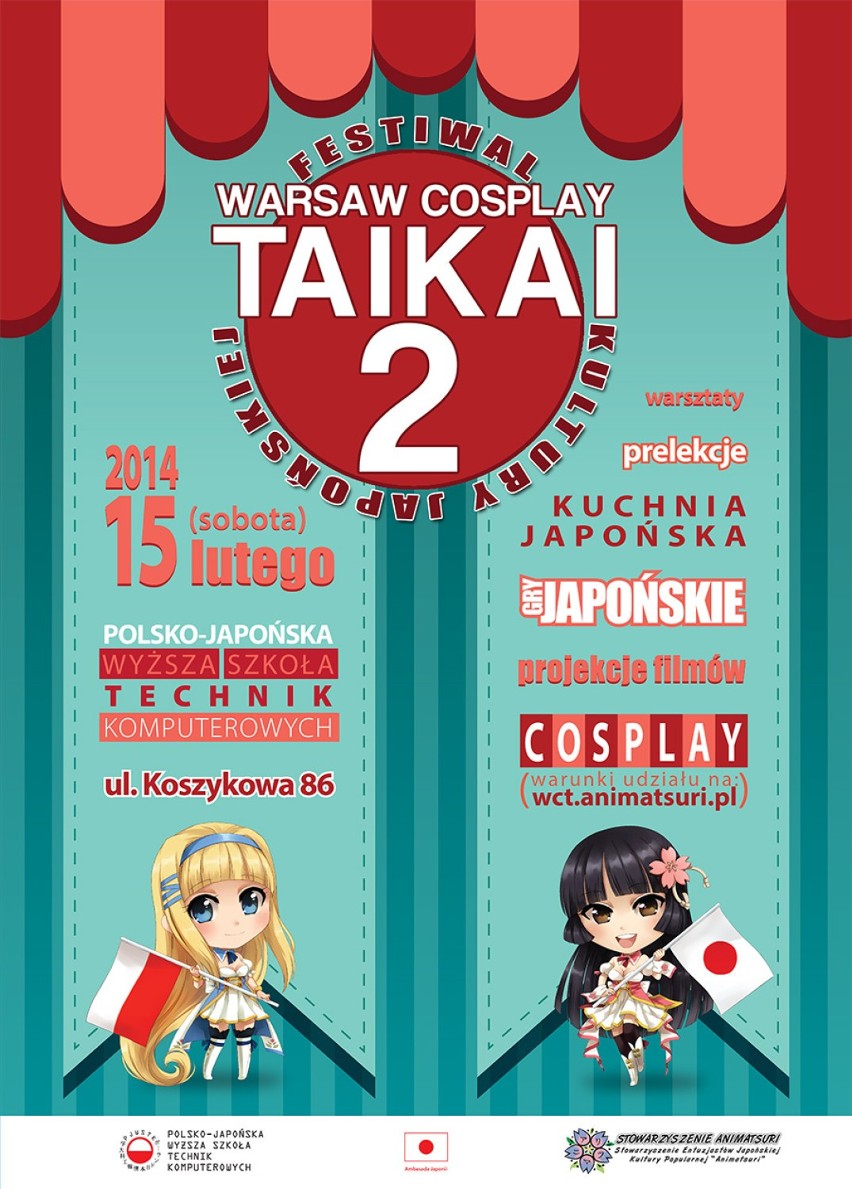 Japoński dzień w Warszawie. Warsaw Cosplay Taikai