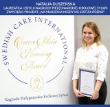 Natalia Duszeńska z Włocławka z Nagrodą Pielęgniarską Królowej Sylwii 