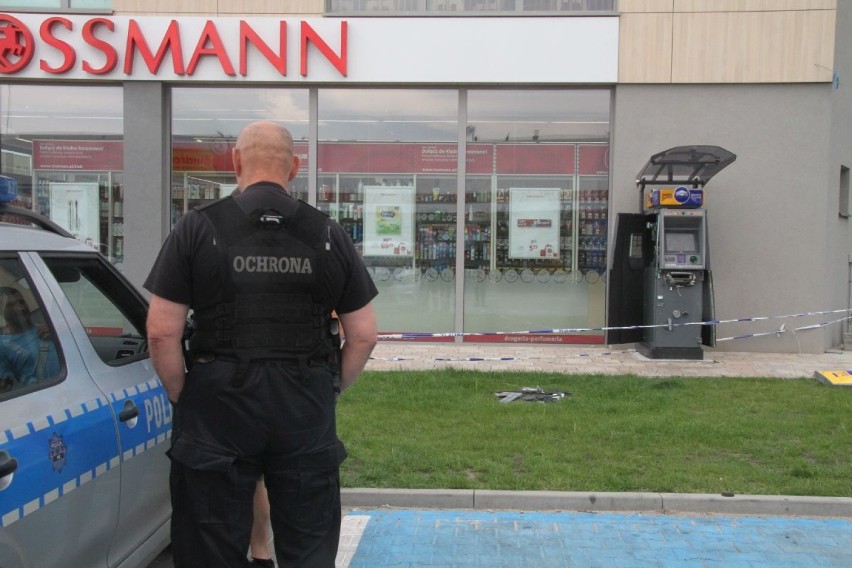 W Kielcach bankomat wysadzony w powietrze. Kasety z pieniędzmi pozostały nienaruszone
