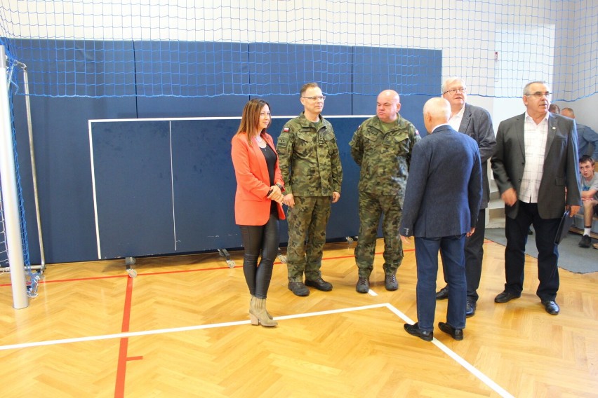 Wojewódzki Sztab Wojskowy odwiedził pleszewskie Centrum Kształcenia i Wychowania OHP