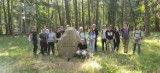 Młodzież wraz z USMH Orzeł odkrywała tajemnice historii zapomnianej wsi Zalesin