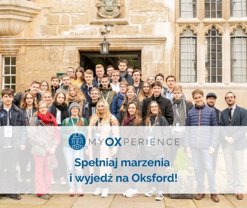 Konkurs myOXperience: Studiuj na Oksfordzie