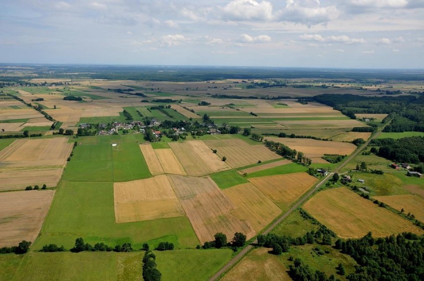 Gmina Darłowo z lotu ptaka. Zobacz archiwalne zdjęcia