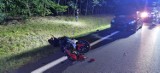 Gmina Miedzichowo: Groźny wypadek z udziałem motocyklisty! 