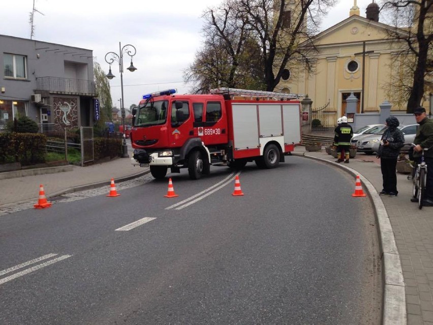 Wypadek w Szczekocinach 24 10 2014