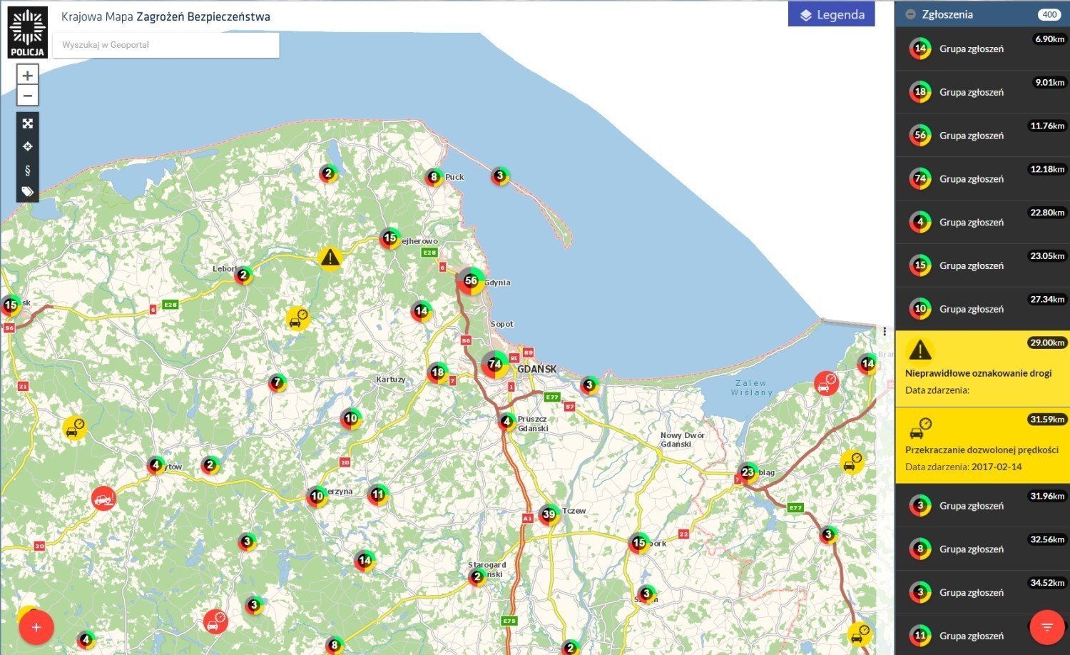 Krajowa Mapa Zagrożeń Bezpieczeństwa w powiecie puckim. Jak działa