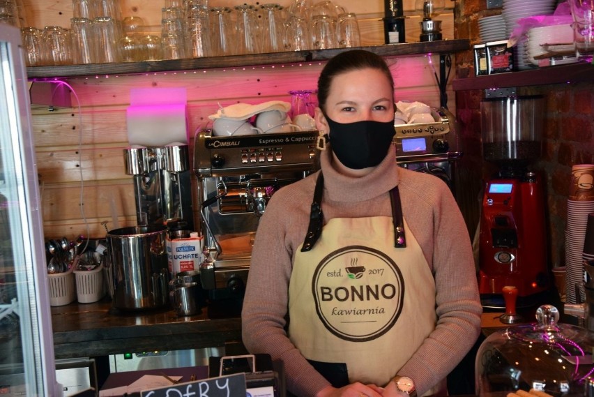 Daria Kharkuta, współwłaścicielka kawiarni Bonno, uważa, że...