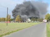 Pożar koło Gniezna: pali się budynek gospodarczy [FOTO]!