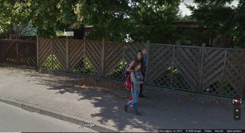 Przyłapani na Google Street View na trasie z Charzyków do Swornegaci