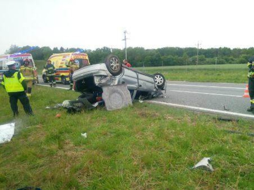 Wypadek na autostradzie A1