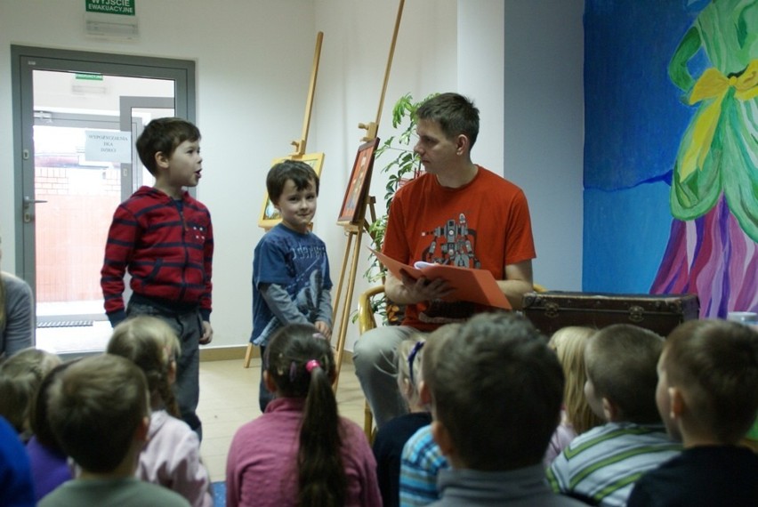 Rafał Witek spotkał się z dziećmi