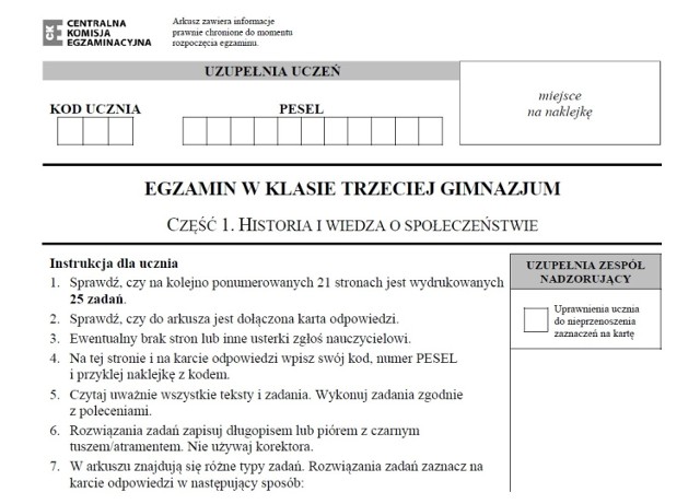 Egzamin gimnazjalny 2015 ODPOWIEDZI część humanistyczna, historia i wos


Uczniowie Gimnazjum nr 2 w Gdańsku o egzaminie gimnazjalnym 2015
