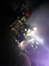 Pracowity weekend strażaków z powiatu. Pożar domu w Chalinku i suszarni w Chalinie