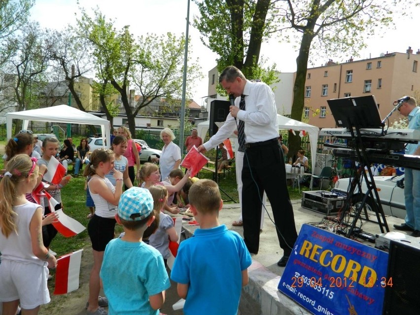 Festyn pełen atrakcji w Ogródku Jordanowskim przy ulicy 3 Maja w Gnieźnie