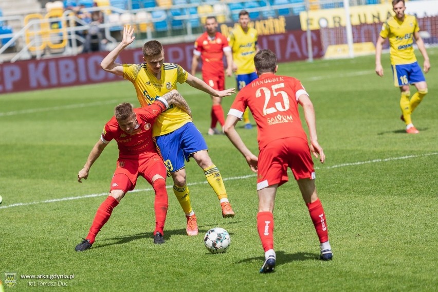 Fortuna 1. Liga. Oceniamy piłkarzy Arki Gdynia po meczu z Widzewem Łódź.23.05.2021