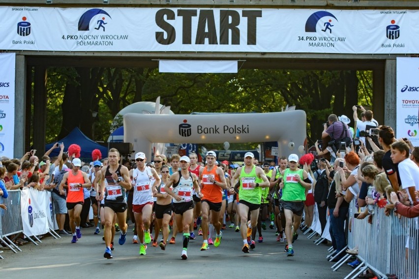 34. PKO Wrocław Maraton pobiegli dla Szymka