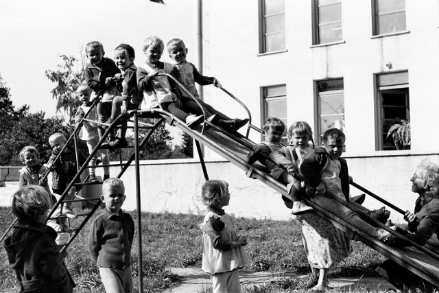 Tak bawiły się przedszkolaki w Sieradzu ponad 50 lat temu