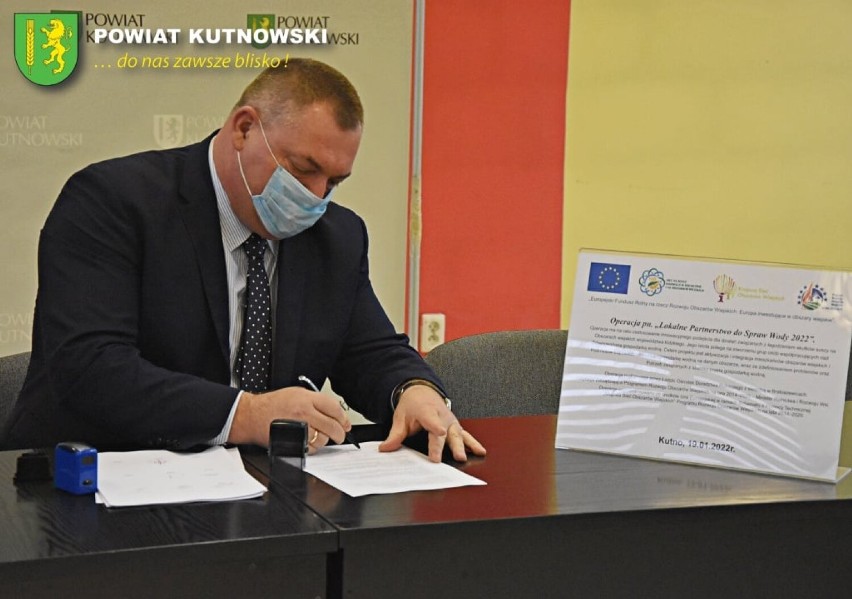 Władze powiatu i wójtowie podpisali list intencyjny. Chodzi o partnerstwo ds. wody