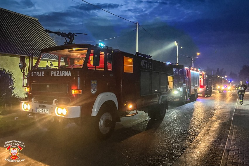 AKTUALIZACJA: Pożar budynku w Borzęcicach. Na miejscu 10 jednostek straży pożarnej z 2 powiatów [ZDJĘCIA]            