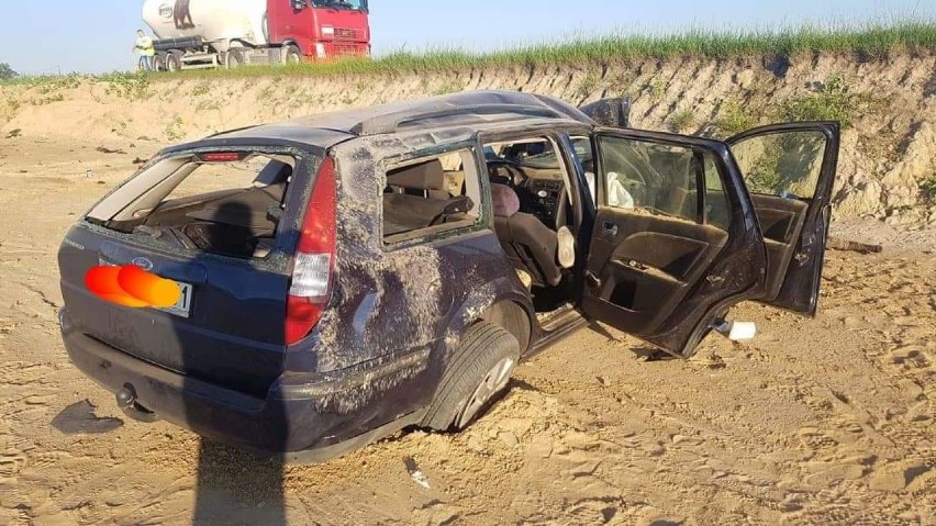 Śmiertelny wypadek w Grucznie pod Świeciem. Kierowca nie miał prawa jazdy