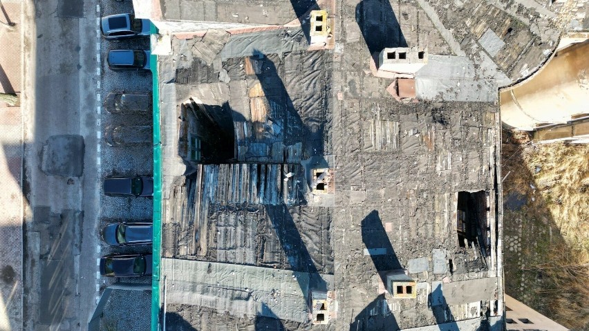 Kolejne przedwojenne kamienice zostaną wyburzone w centrum Kielc. A można było je uratować. Zobaczcie zdjęcia z drona