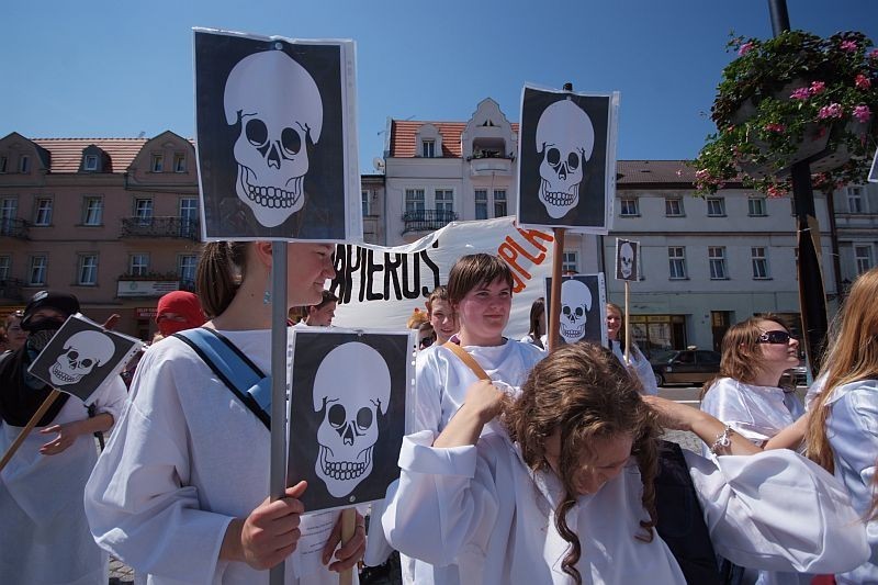 Światowy Dzień Bez Tytoniu na Śremskim rynku