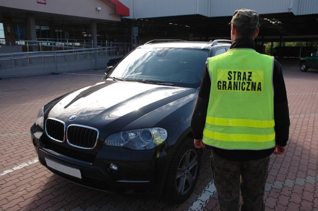 Pogranicznicy zatrzymali w Terespolu kradzione BMW