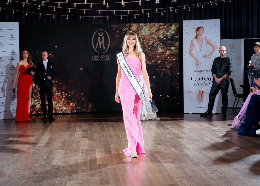 Miss Polski 2024 zbliża się do wielkiego finału w Nowym Sączu. Szałowe kreacje podczas wyborów finalistek 