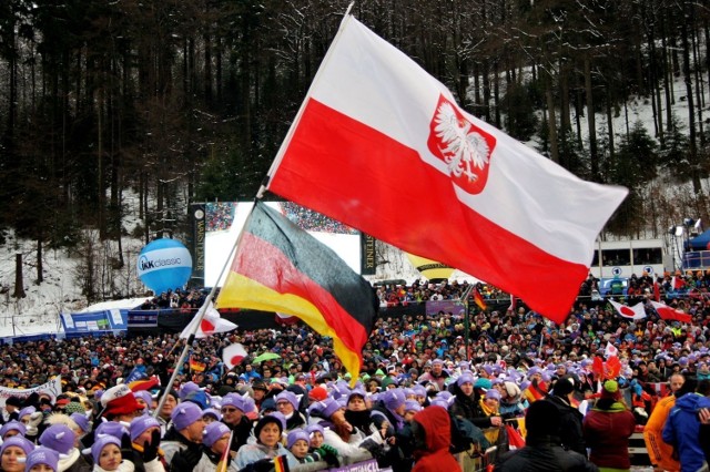 Polscy kibice dopisali na skoczni w Willingen. Fot. Bożena Zajiczek-Panuś