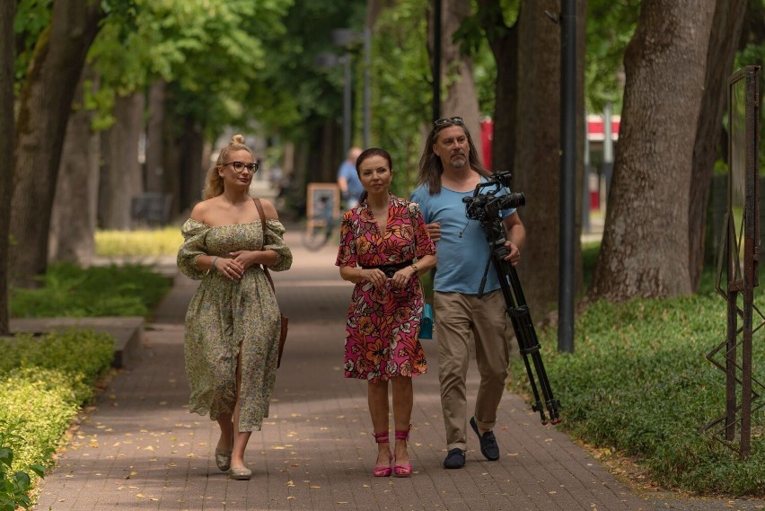 Festiwal imienia Krystyny Jamroz w Busku-Zdroju. Grażyna Brodzińska spotkała się z fanami w kawiarence festiwalowej