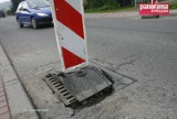 Wałbrzych: Zapadają się studzienki na ul. Wyszyńskiego