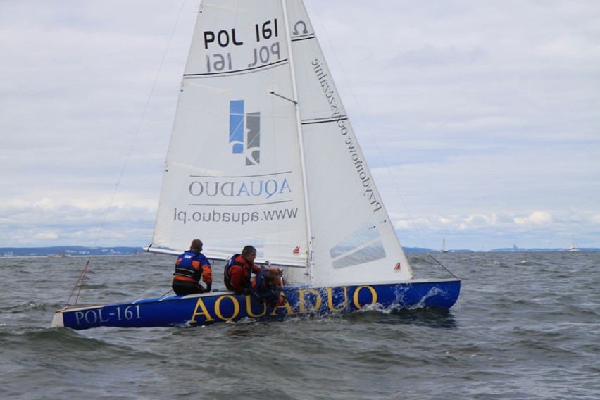 Baltic Sail Nord Cup: Trzecie miejsce dąbrowskiej załogi AQUADUO  POL 161 [FILM, FOTO]