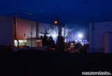 Groźny pożar w fabryce MSU w Grudziądzu [wideo]