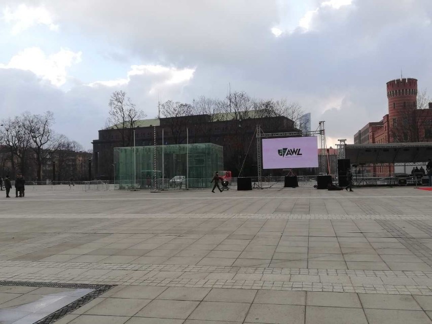 Wrocław. Zbudowali scenę na placu Wolności. Co się tam będzie działo?