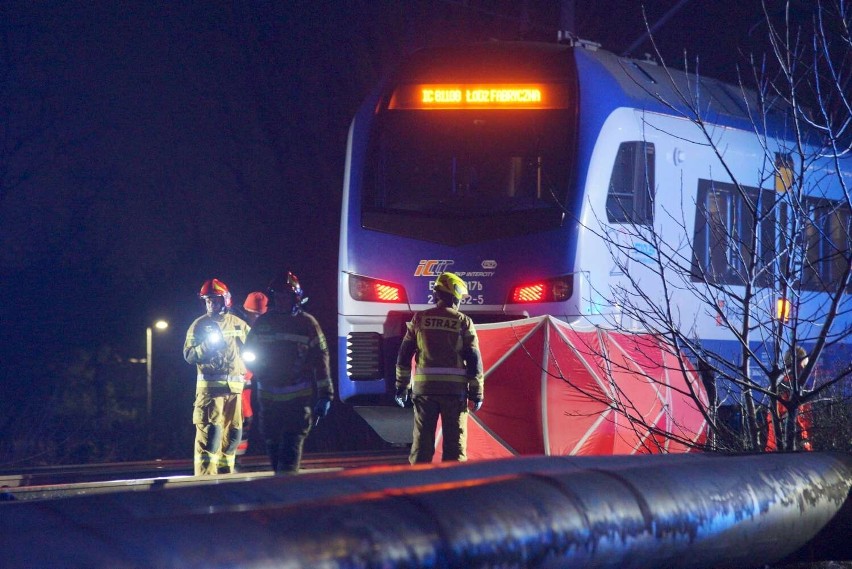 Tragedia na torach w Kaliszu. Mężczyzna śmiertelnie potrącony przez pociąg