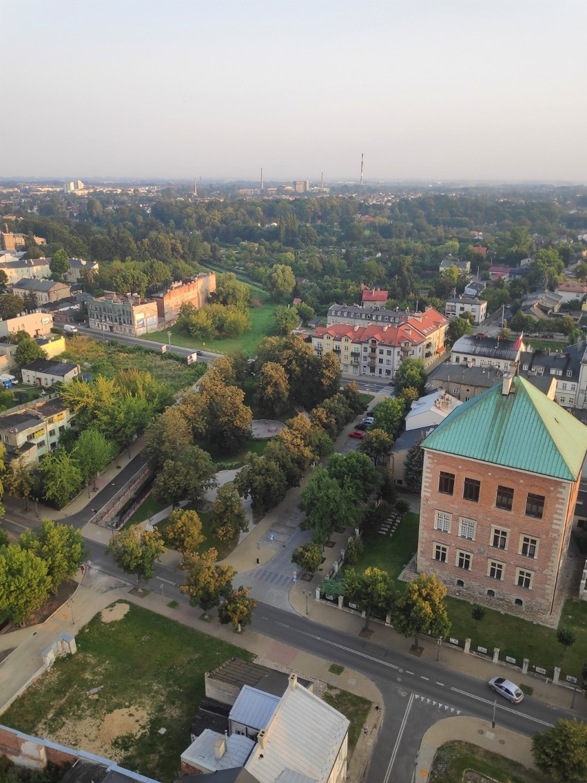 Piotrków z lotu ptaka - zdjęcia z przelotów balonem nad...