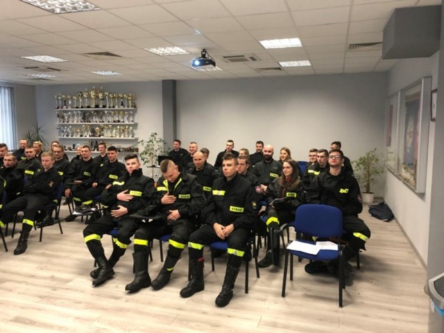 Szkolenia podstawowe strażaków OSP z powiatu wolsztyńskiego