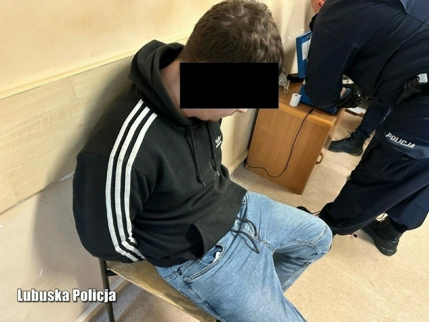Policja zatrzymała podejrzanego w sobotę w Gorzowie.