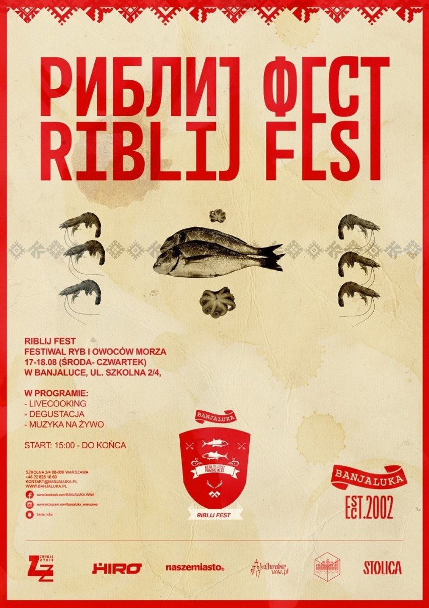 Festiwal ryb w Banjlaluce 17 i 18 sierpnia