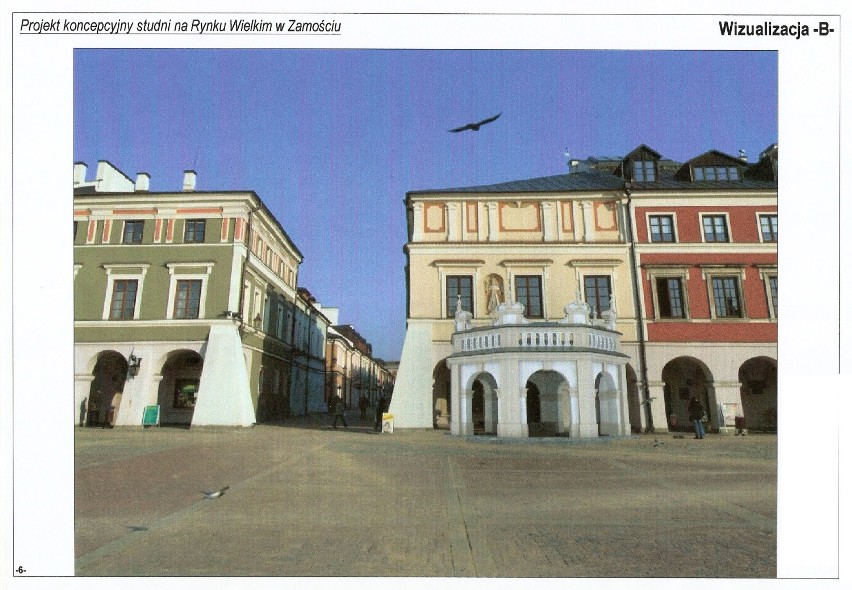 Zabytkowa studnia na Rynku Wielkim w Zamościu. Zbadają możliwości rekonstrukcyjne